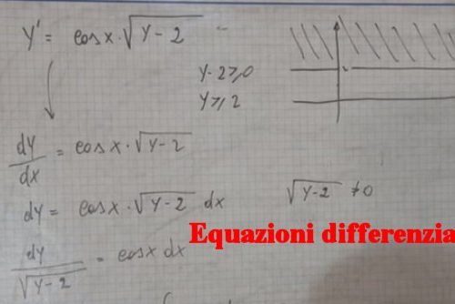 1- Tipologie di equazioni differenziali e teoria